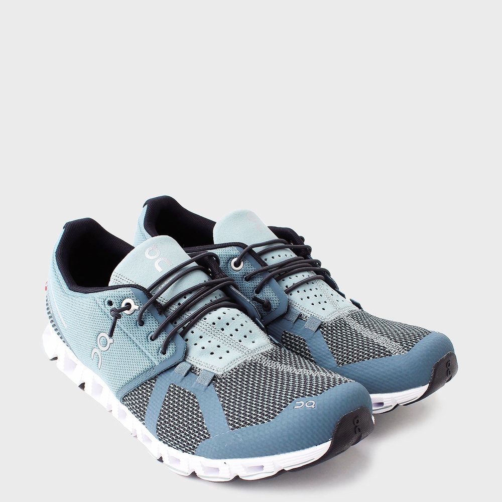 On Running Blue and Black Athletic Shoes with Breathable Mesh !!Used!!